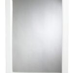 Zenith W231 Medicine Cabinet, 16-3/8 in OAW, 5 in OAD, 22-3/8 in OAH, Plastic, White, 2-Shelf, 1-Door