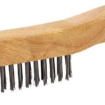 ProSource WB00416S Wire Brush, Metallic Bristle, 3/4 in W Brush, 10-7/8 in OAL