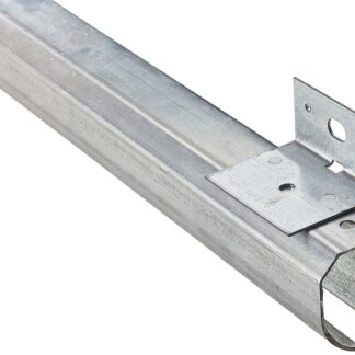 National Hardware N193-953 Round Rail, Steel, Galvanized, 2-13/32 in W, 2-3/8 in H, 120 in L Sells in Quantity of 2