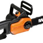 Worx WG305 Chainsaw, 8 A, 120 V, 28 in Cutting Capacity, 14 in L Bar/Chain, 3/8 in Bar/Chain Pitch