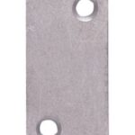 ProSource MP-Z06-01PS Mending Plate, 6 in L, 1-1/8 in W, Steel, Galvanized, Screw Mounting Sells in Quantity of 5