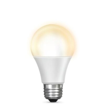 Feit Electric OM60/927CA/AG Smart Bulb, 9 W, Wi-Fi Connectivity: Yes, Voice Control, E26 Medium Lamp Base