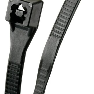 GB Xtreme 46-308UVBFZ Cable Tie, Nylon, Black