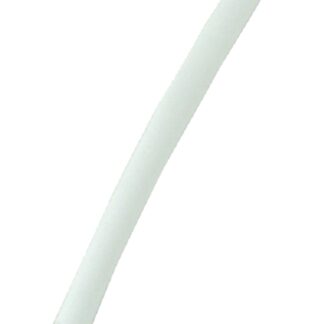 GB HST-093W Heat Shrink Tubing, 3/32 in Expanded, 3/64 in Recovered Dia, 4 in L, Polyolefin, White