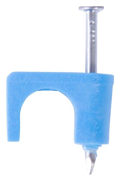 GB PTP-25T Poly Data Cable Staple, 1/4 in W Crown, Polyethylene