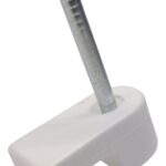 GB PSW-160 Cable Staple, 3/16 in W Crown, Polyethylene, Zinc