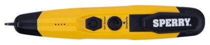 Sperry Instruments VD6509 Detector with Flashlight, LED Display, Functions: AC Voltage, Yellow