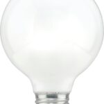 Sylvania 15882 Incandescent Lamp, 40 W, G25 Lamp, Medium Lamp Base, 260 Lumens, 2850 K Color Temp, Soft White Light