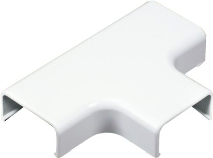 Wiremold C51 Wireway Elbow T-Fitting, Plastic, White