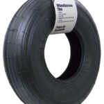 Laser 42484 Wheelbarrow Tire, 400 x 6 mm Tire