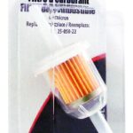 Laser 42532 Fuel Filter, 60 um, For: Toro and Kohler 1/4 to 5/16 in Fuel Line Engine Lawn Mowers