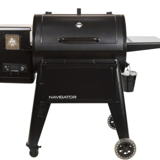 Pit Boss Navigator Series 10547 Wood Pellet Grill, 40,000 Btu, 879 sq-in Primary Cooking Surface, Steel Body