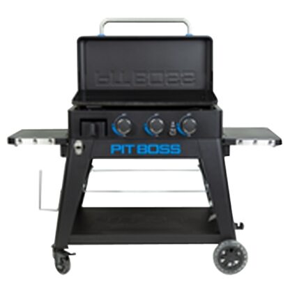 PIT BOSS Ultimate Griddle PB3BGD2 Lift-Off Griddle, 36,000 BTU, Propane, 3-Burner, Side Shelf Included: Yes