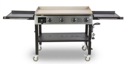 PIT BOSS 10555 Outdoor Griddle Grill, 62,000 Btu, Liquid Propane, Natural Gas, 4-Burner, Side Shelf Included: Yes