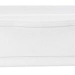 Pro-Df P55000 Small Mailbox, 440 cu-in, Plastic, Textured, White, 15-1/2 in W, 4.13 in D, 6-1/2 in H