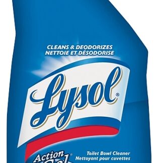 Lysol 78925-FUP Toilet Bowl Cleaner, 710 mL Bottle, Gel, Clear