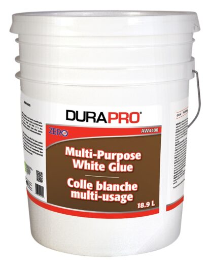 Dura Pro AW 4400-189P Multi-Purpose Glue, White, 18.9 L, Pail