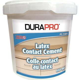 Dura Pro AC2389-950 Latex Contact Cement, Liquid, Green, 950 mL, Can