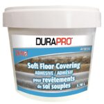 Dura Pro AF0036-378 Floor Covering Adhesive, Liquid, Light Tan, 3.78 L, Can