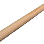 ALEXANDRIA Moulding 00233-20096C1 Round Moulding, 96 in L, 1-9/32 in W, Pine Wood Sells in Quantity of 4