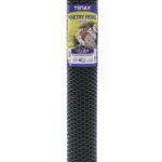 Tenax 090786 Poultry Fence, 25 ft L, 3 ft W, Hexagonal Mesh, 3/4 x 3/4 in Mesh, Plastic, Green