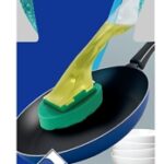 Vileda 161601 Multi-Use Sponge Dishwand, 3.9 in W Brush, 11 in L