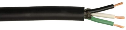 CCI 55039604 Electrical Cord, 12 AWG Wire, 3-Conductor, 250 ft L, Copper Conductor, TPE Insulation, Seoprene/TPE Sheath