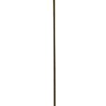 Landscapers Select GB-3091-3L Shepherd Hook, 24 in L, 84 in H, Steel, Black, Matte, Floor Standing Mounting