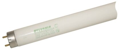 Sylvania 22179 Fluorescent Bulb, 28 W, T8 Lamp, Medium G13 Lamp Base, 2590 Lumens, 4100 K Color Temp, Daylight Light Sells in Quantity of 30