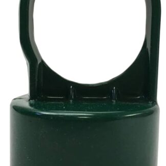 Acculink Fence & Wire Post Cap, 1-5/8 in O.D, Cast Aluminum, For Use With 1-1/2 in Posts