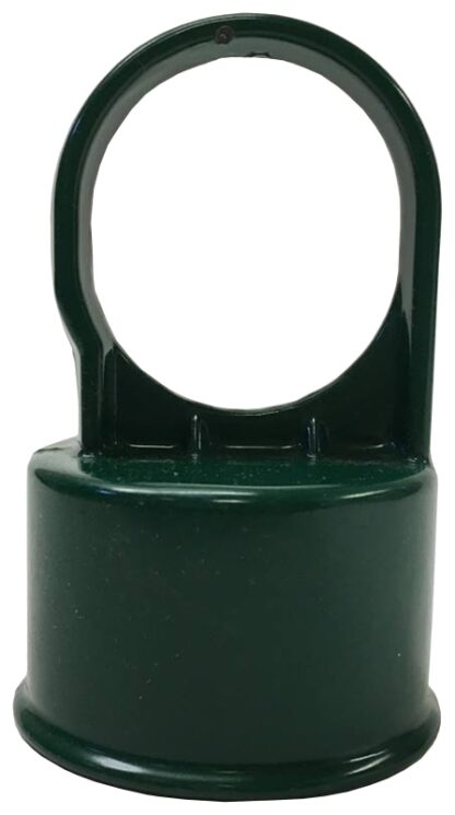 Acculink Fence & Wire Post Cap, 1-5/8 in O.D, Cast Aluminum, For Use With 1-1/2 in Posts