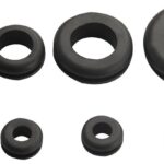 ProSource 61306 Plastic Grommet Assortment, PVC, Black, 1/4, 5/16, 3/8, 7/16, 1/2, 5/8, 7/8, 1 in Dia Panel Hole