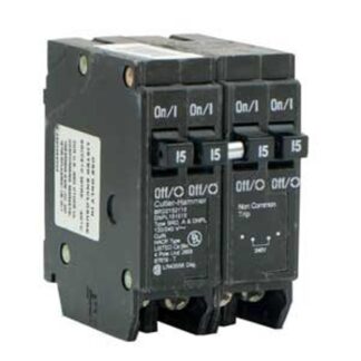 Eaton DNPL153015 Circuit Breaker, DNPL, Quad, 15/30 A, 4-Pole, 120/240 V, Plug