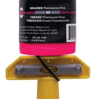 Stringliner 24462 Line Reel, 500 ft L Line, Fluorescent Pink Line