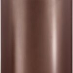 Simple Spaces LYP0701 Trash Can, 1.85 gal Capacity, Plastic/Stainless Steel/Steel, Venetian Bronze, Flat Lid Closure