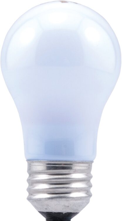 Sylvania 10181 Incandescent Bulb, 40 W, A15 Lamp, Medium E26 Lamp Base, 340 Lumens, 6550 K Color Temp, Daylight Light