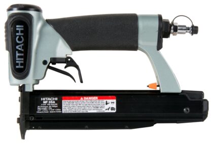 HITACHI NP35A Pin Nailer, 100 Magazine, 90 deg Collation, Strip Collation, 23 ga Dia x 5/8 to 1-3/8 in L Fastener