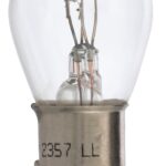 Peak 2357LL-BPP Miniature Automotive Bulb, 12.8 V, 29 W, Incandescent Lamp, Bayonet, Clear