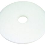 North American Paper 420514 Polishing Pad, White Sells in Quantity of 5