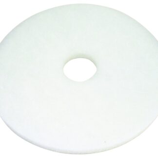 North American Paper 420514 Polishing Pad, White Sells in Quantity of 5