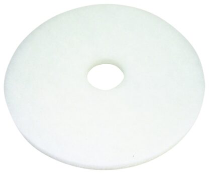 North American Paper 420514 Polishing Pad, White Sells in Quantity of 5