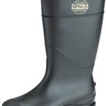 Servus 18822-9 Knee Boots, 9, Black, PVC Upper, Insulated: No