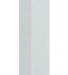 Imperial P204022 Stair Post, 2 in L, 2 in W, 40-1/2 in H, Aluminum, White