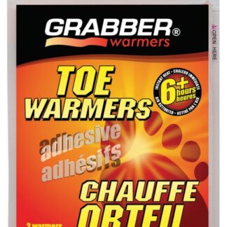 Grabber Warmers TWEF Adhesive Toe Warmer, 100 deg F Average, 6 hr Continuous Warmth Sells in Quantity of 40