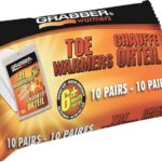 Grabber Warmers TWEF10 Adhesive Toe Warmer, 100 deg F Average, 6 hr Continuous Warmth