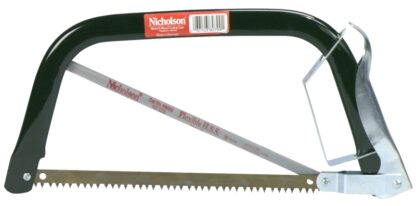 Crescent Nicholson 80799 Bowsaw and Hacksaw, 12 in L Blade, Steel Blade