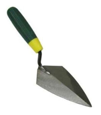 Richard PP-308 Pointing Trowel, 8 in L Blade, 4-1/4 in W Blade, HCS Blade, Rubber Handle