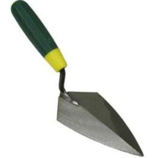 Richard PP-305 Pointing Trowel, 5 in L Blade, 2-1/2 in W Blade, HCS Blade, Rubber Handle