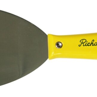 Richard H-4-F Putty Knife, Carbon Steel Blade, Polypropylene Handle