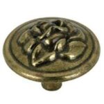 Richelieu Country Style Series BP46853142 Knob, 31/32 in Projection, Metal, Pewter